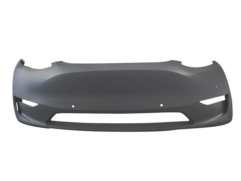 PARAURTI ANTERIORE TESLA Model Y 2021 OE 1493736S0A CON PRIMER CON PARK ASSIST (6 PORTASENSORI)
