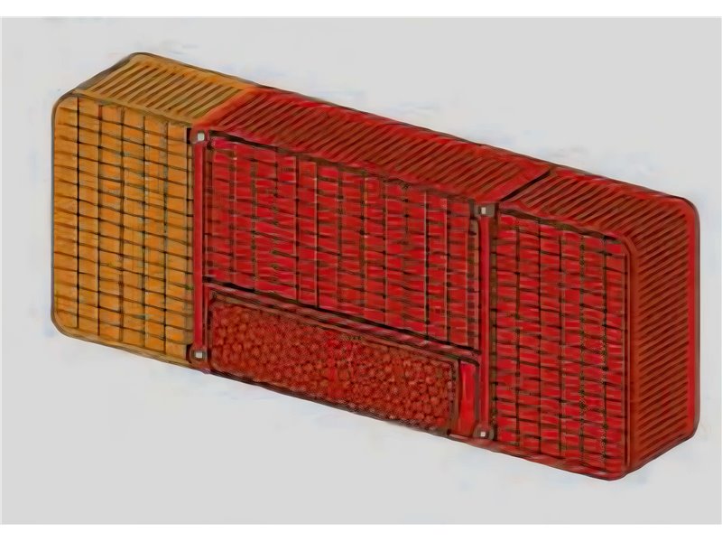 Lente Trasparente Fanalino Posteriore Destra IVECO OM 40