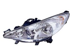 Faro Fanale Proiettore Lampada 2H7-H1 Destro PEUGEOT 207 DAL 2006 IN POI
