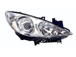 Faro Fanale Proiettore Lampada D1S-H7 Sinistro PEUGEOT 307 DAL 2005 AL 2007