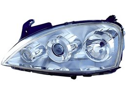 Faro Fanale Proiettore Lampada D2S-H7 Destro OPEL CORSA C DAL 2003 AL 2006