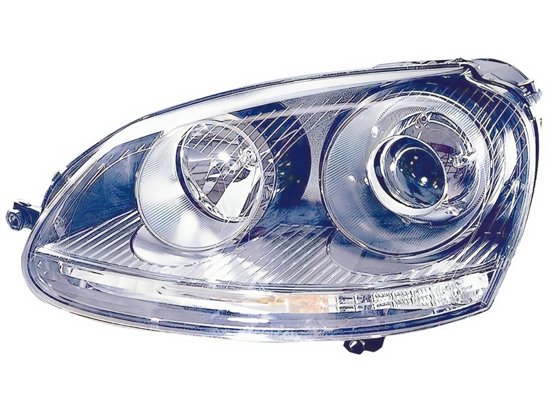 Faro Fanale Proiettore Lampada D2S-H7 Destro VOLKSWAGEN GOLF V GTI DAL 2003 AL 2008