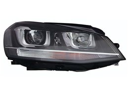 Faro Fanale Proiettore Lampada D3S-H7 Sinistro VOLKSWAGEN GOLF 7 DAL 2012 IN POI