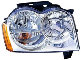 Faro Fanale Proiettore Lampada H11-Hb4 Destro JEEP GRAND CHEROKEE DAL 2005 AL 2009