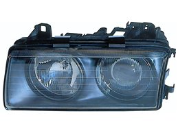 Faro Fanale Proiettore Lampada H1-H1 Sinistro BMW SERIE 3 E36 COUPE CABRIO DAL 1990 IN POI