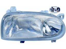 Faro Fanale Proiettore Lampada H1-H1 Sinistro VOLKSWAGEN GOLF III DAL 1991 AL 1997