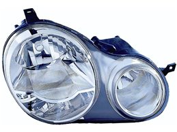 Faro Fanale Proiettore Lampada H1-H7 Sinistro VOLKSWAGEN POLO DAL 2001 AL 2006