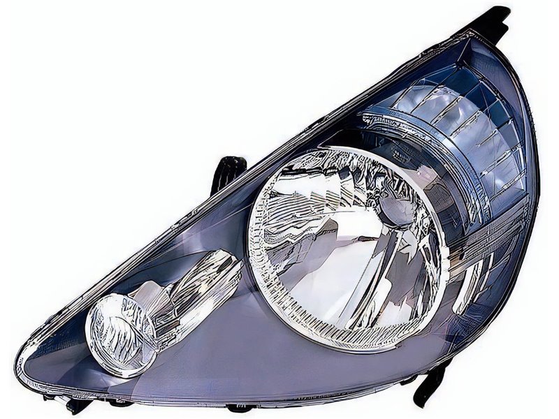 Faro Fanale Proiettore Lampada H4 Destro HONDA JAZZ DAL 2004 AL 2008