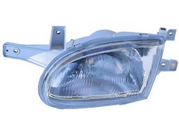 Faro Fanale Proiettore Lampada H4 Destro HYUNDAI ACCENT 4-5 PORTE DAL 1997 AL 1999