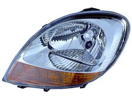 Faro Fanale Proiettore Lampada H4 Destro NISSAN KUBISTAR DAL 2003 IN POI