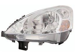 Faro Fanale Proiettore Lampada H4 Destro PEUGEOT PARTNER RANCH DAL 2008 IN POI