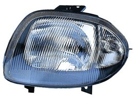 Faro Fanale Proiettore Lampada H4 Destro RENAULT CLIO DAL 1998 AL 2001