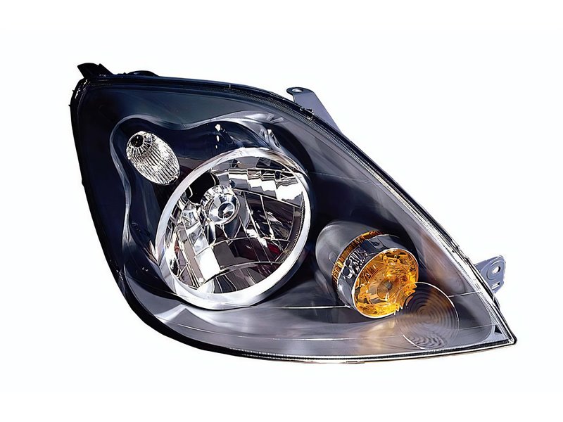 Faro Fanale Proiettore Lampada H4 Sinistro FORD FIESTA DAL 2006 AL 2008