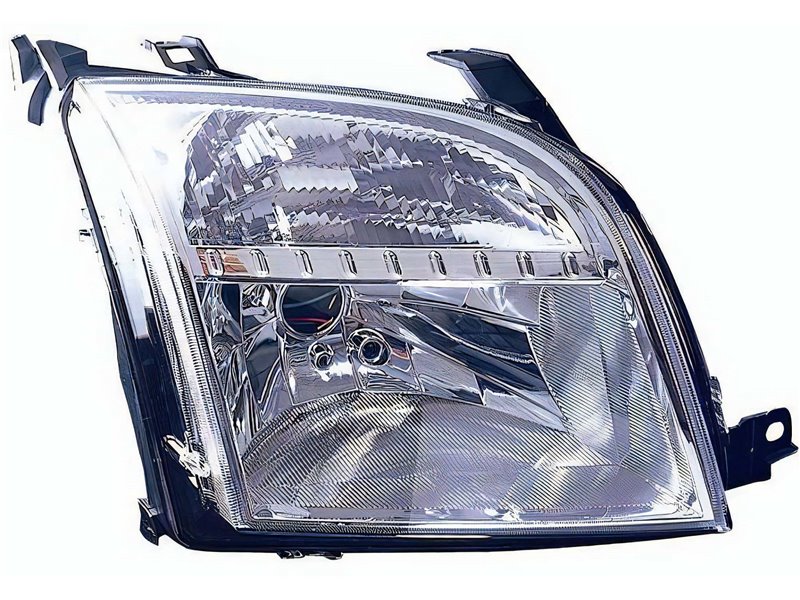 Faro Fanale Proiettore Lampada H4 Sinistro FORD FUSION DAL 2003 AL 2005