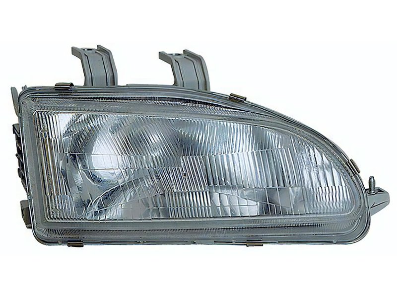 Faro Fanale Proiettore Lampada H4 Sinistro HONDA CIVIC 3 PORTE DAL 1991 AL 1995