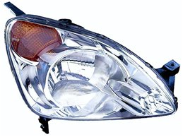 Faro Fanale Proiettore Lampada H4 Sinistro HONDA CRV DAL 2002 AL 2004