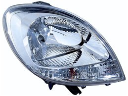 Faro Fanale Proiettore Lampada H4 Sinistro NISSAN KUBISTAR DAL 2003 IN POI