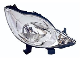 Faro Fanale Proiettore Lampada H4 Sinistro PEUGEOT 107 DAL 2009 IN POI