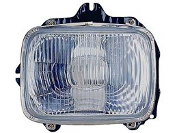 Faro Fanale Proiettore Lampada H4 Sinistro TOYOTA HI LUX PICK UP RN85 2WD DAL 1989 AL 1997