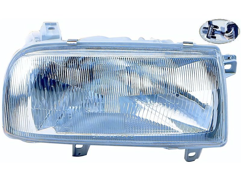 Faro Fanale Proiettore Lampada H4 Sinistro VOLKSWAGEN VENTO DAL 1992 AL 1998