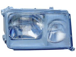 Faro Fanale Proiettore Lampada H4-H3 Destro MERCEDES W124 DAL 1984 AL 1989