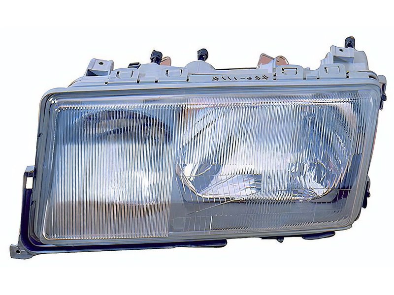 Faro Fanale Proiettore Lampada H4-H3 Sinistro MERCEDES 190 W201 DAL 1983 AL 1988