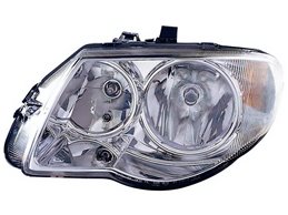 Faro Fanale Proiettore Lampada H7-H1 Destro CHRYSLER VOYAGER DAL 2004 AL 2007