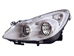 Faro Fanale Proiettore Lampada H7-H1 Destro OPEL CORSA D DAL 2006 IN POI