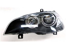 Faro Fanale Proiettore Lampada H7-H1 Sinistro BMW X5 E70 DAL 2007 IN POI