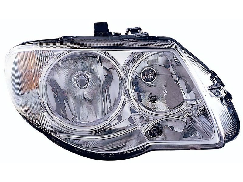 Faro Fanale Proiettore Lampada H7-H1 Sinistro CHRYSLER VOYAGER DAL 2004 AL 2007