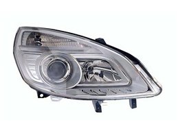 Faro Fanale Proiettore Lampada H7-H1 Sinistro RENAULT SCENIC DAL 2006 AL 2009