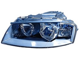 Faro Fanale Proiettore Lampada H7-H7 Destro AUDI A3 5 PORTE DAL 2003 AL 2008