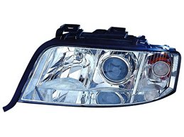 Faro Fanale Proiettore Lampada H7-H7 Destro AUDI A6 DAL 2001 AL 2004