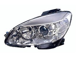 Faro Fanale Proiettore Lampada H7-H7 Destro MERCEDES CLASSE C W204 DAL 2007 AL 2010