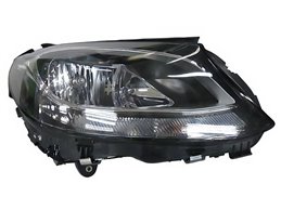 Faro Fanale Proiettore Lampada H7-H7 Destro MERCEDES CLASSE C W205 DAL 2013 IN POI