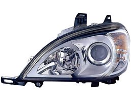 Faro Fanale Proiettore Lampada H7-H7 Destro MERCEDES CLASSE M ML W163 DAL 2002 AL 2005