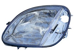 Faro Fanale Proiettore Lampada H7-H7 Destro MERCEDES CLASSE SLK R170 DAL 1996 AL 2004