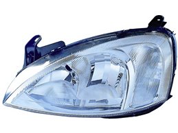 Faro Fanale Proiettore Lampada H7-H7 Destro OPEL COMBO DAL 2001 IN POI