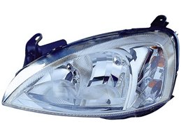 Faro Fanale Proiettore Lampada H7-H7 Destro OPEL COMBO DAL 2001 IN POI