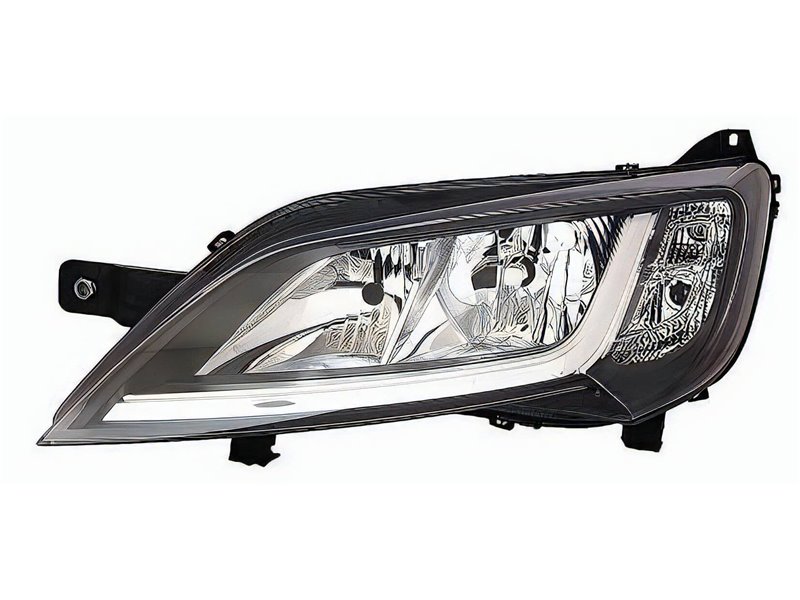 Faro Fanale Proiettore Lampada H7-H7 Destro PEUGEOT BOXER DAL 2014 IN POI