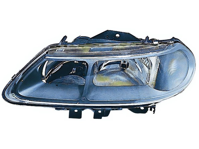 Faro Fanale Proiettore Lampada H7-H7 Destro RENAULT LAGUNA DAL 1998 AL 2001