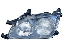 Faro Fanale Proiettore Lampada H7-H7 Destro TOYOTA AVENSIS DAL 1997 AL 2000