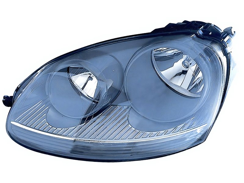 Faro Fanale Proiettore Lampada H7-H7 Destro VOLKSWAGEN GOLF V DAL 2003 AL 2008