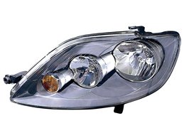 Faro Fanale Proiettore Lampada H7-H7 Destro VOLKSWAGEN GOLF V PLUS DAL 2005 IN POI