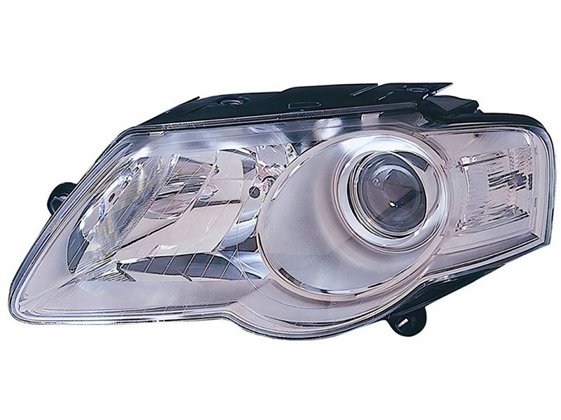 Faro Fanale Proiettore Lampada H7-H7 Destro VOLKSWAGEN PASSAT DAL 2005 AL 2010