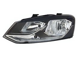 Faro Fanale Proiettore Lampada H7-H7 Destro VOLKSWAGEN POLO DAL 2014 IN POI