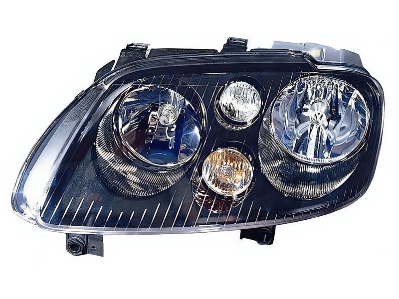 Faro Fanale Proiettore Lampada H7-H7 Destro VOLKSWAGEN TOURAN DAL 2003 AL 2006