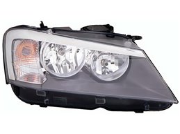 Faro Fanale Proiettore Lampada H7-H7 Sinistro BMW X3 F25 DAL 2010 IN POI