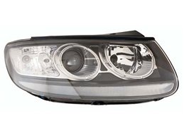 Faro Fanale Proiettore Lampada H7-H7 Sinistro HYUNDAI SANTA FE DAL 2010 IN POI