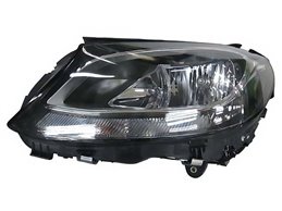 Faro Fanale Proiettore Lampada H7-H7 Sinistro MERCEDES CLASSE C W205 DAL 2013 IN POI